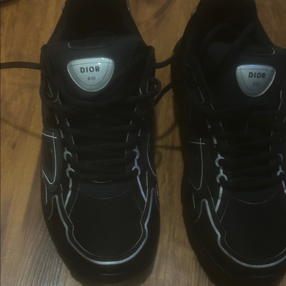 Dior Black and White Men's Sneakers